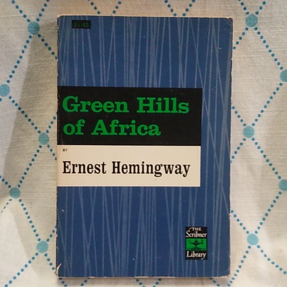 Green Hills Africa Ernest Hemingway Classic Literature High School College Home